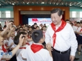 习近平致信祝贺中国少年先锋队第九次全国代表大会召开强调 高举队旗跟党走 培养中国特色社会主义事业合格建设者 祝全国小朋友们“六一”国际儿童节快乐 蔡奇出席开幕会