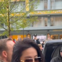 刘亦菲现身巴黎街头被围堵